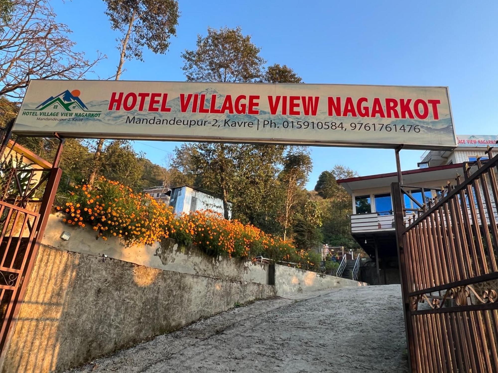 Hotel Village View Nagarkot Kültér fotó